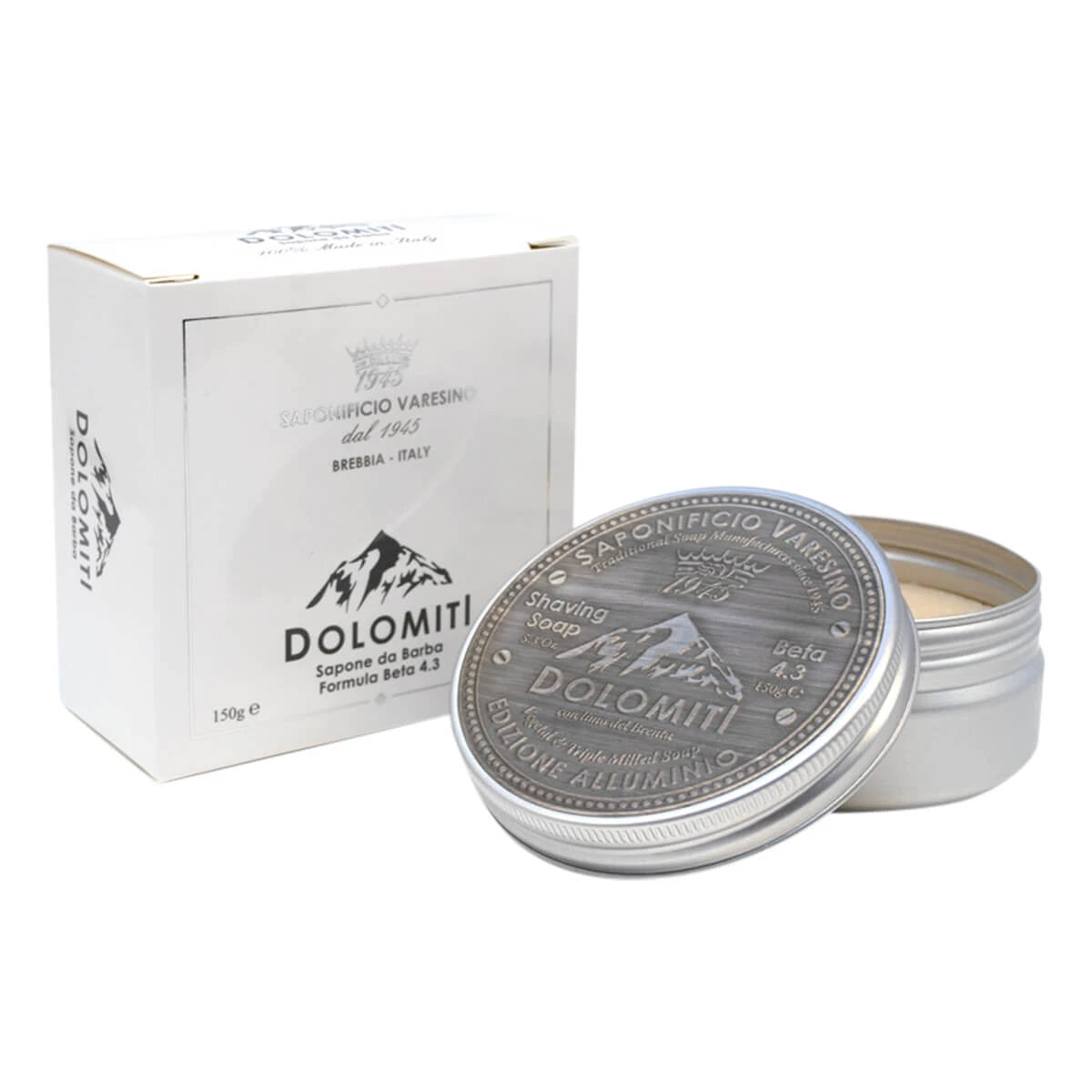 Saponificio Varesino Barbersæbe  Dolomiti  150 Gr