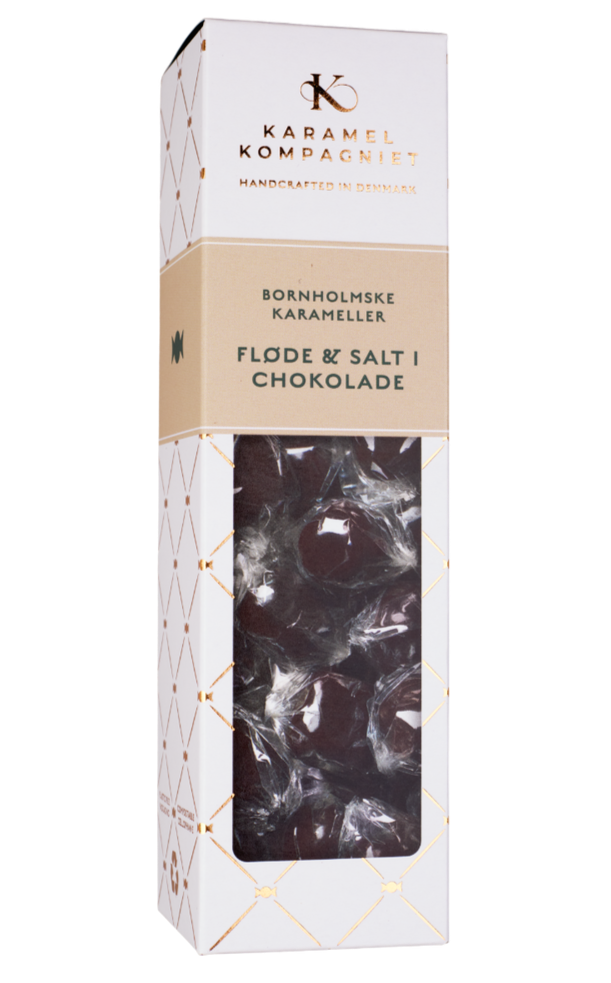 Karamelkompagniet Karamelkugler Mørk Chokolade Saltkaramel  109g