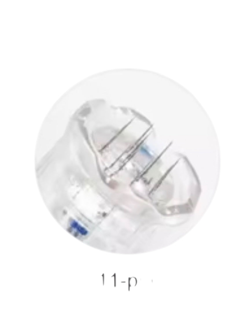 Dermapro Needles  Præcisionsnåle I Flere Varianter Til Microneedling   Mesoterapi   11 Nåle   5 Stk