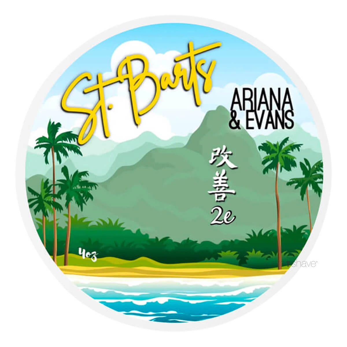 Ariana   Evans Barbersæbe  St Barts  118 Ml