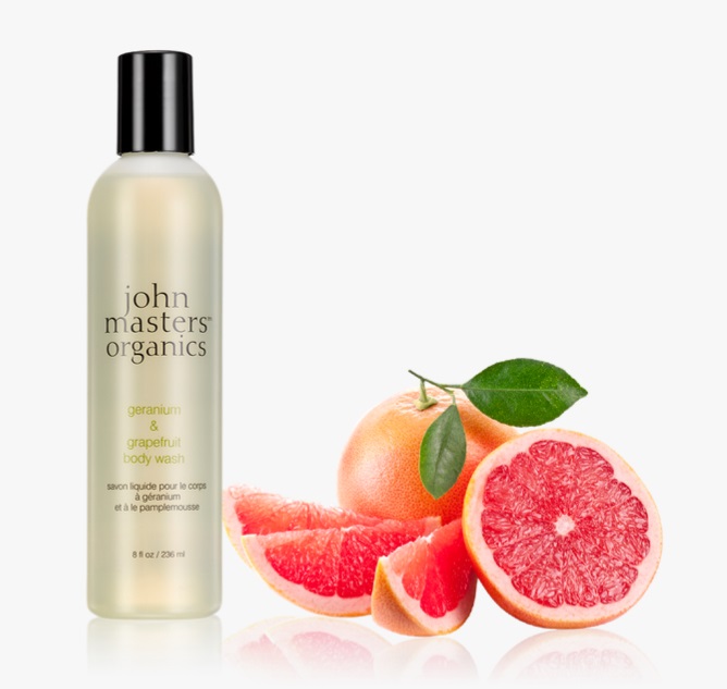 John Masters Geranium   Grapefruit Body Wash  236ml
