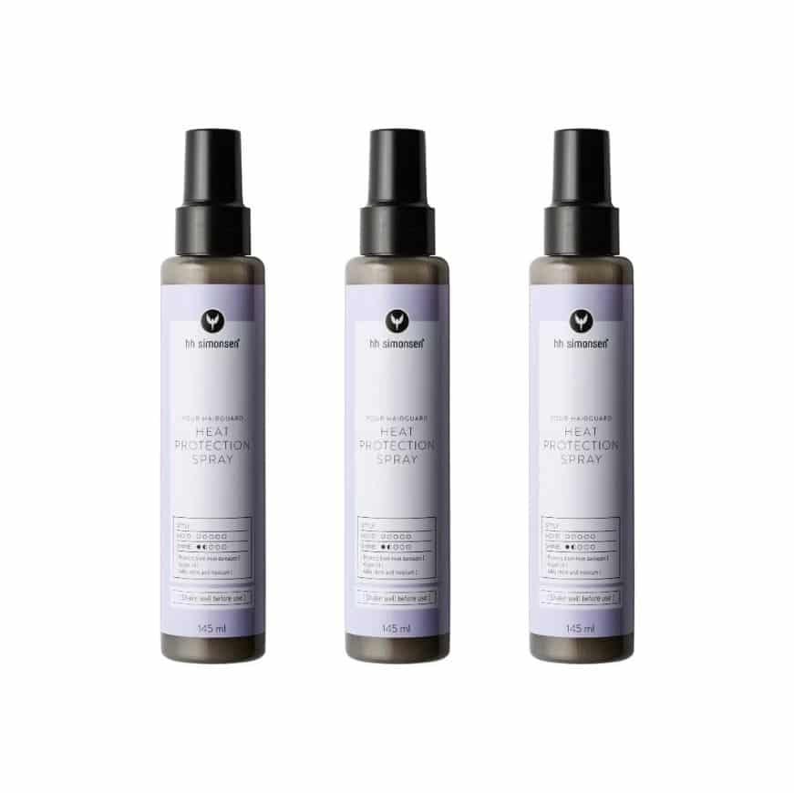 Hh Simonsen Heat Protection Spray 145ml X3