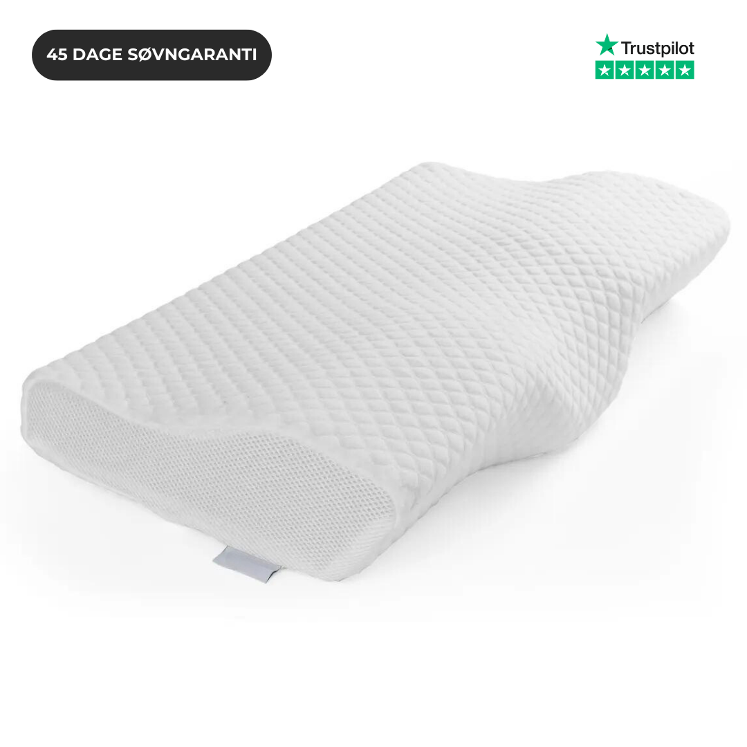 Ergo Pillow    Ergonomisk Støtte  Dybere Søvn  Bedre Restitution