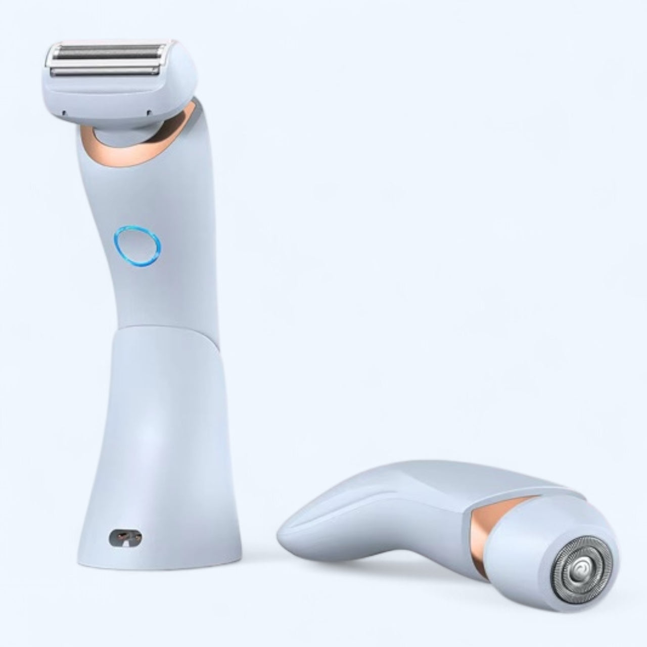 Ladyshaver   Blå   Med Ladestation