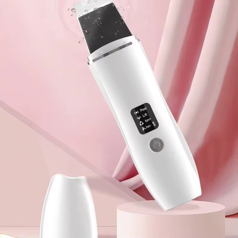 Ultrasonic Ems Skin Scrubber  Dybderens  Løft Og Glød I ? T Apparat