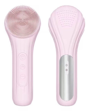 Ultrasonic Silicone Face Brush  Dybderens  Massage Og Glød I ? T
