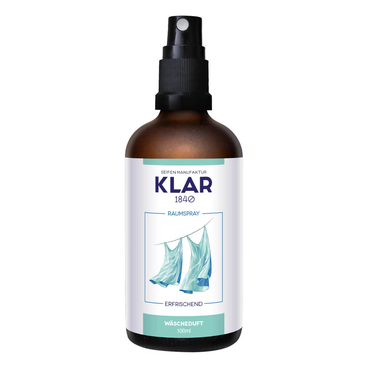 Klar Seifen Room Spray  Nyvasket Tøj  100 Ml