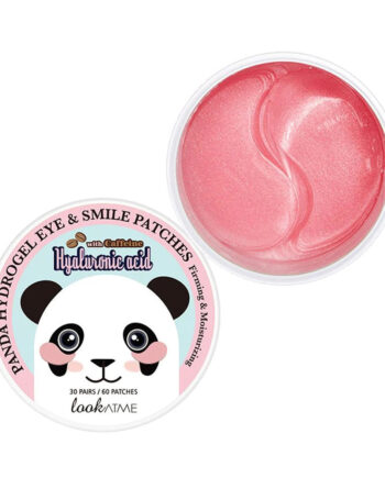 Look At Me Look At Me Panda Hydrogel Eye   Smile Patches Hyaluronic Acid With Caffeine