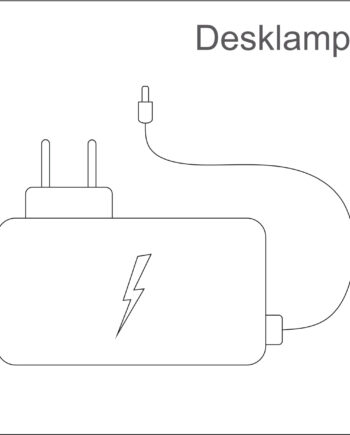 Lysterapilampe   Adaptor Til Lumie Desklamp 2   Hvid Model   Dansk Lysterapi