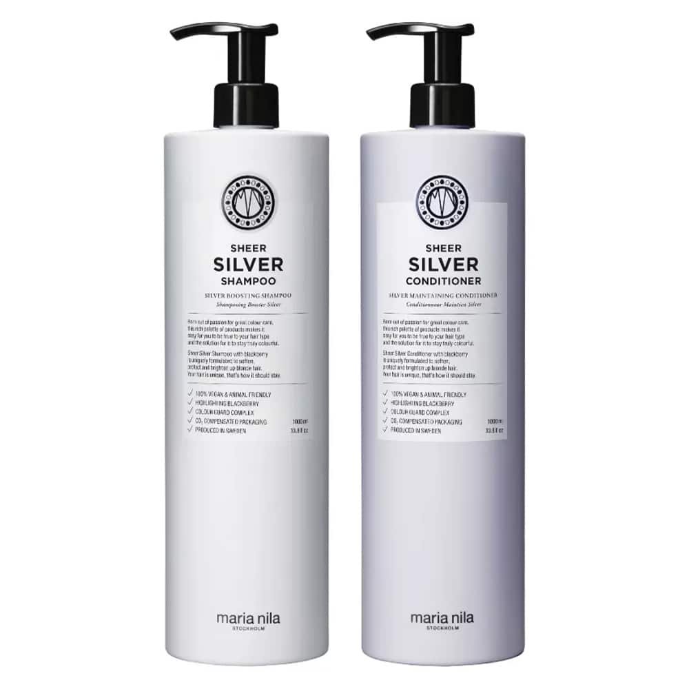 Maria Nila Sheer Silver Duo 1000ml 1000ml