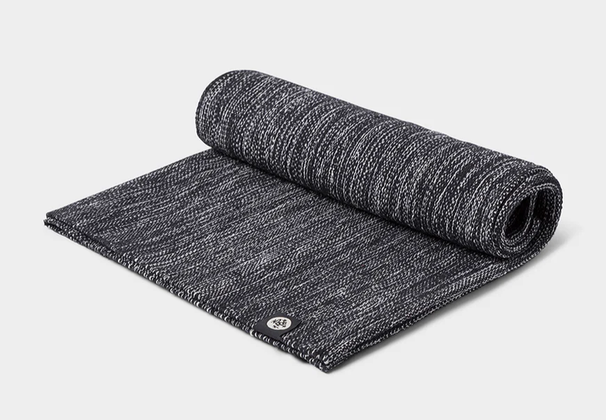 Manduka Shala Yoga Rug Tæppe  Quot Black Heather Quot