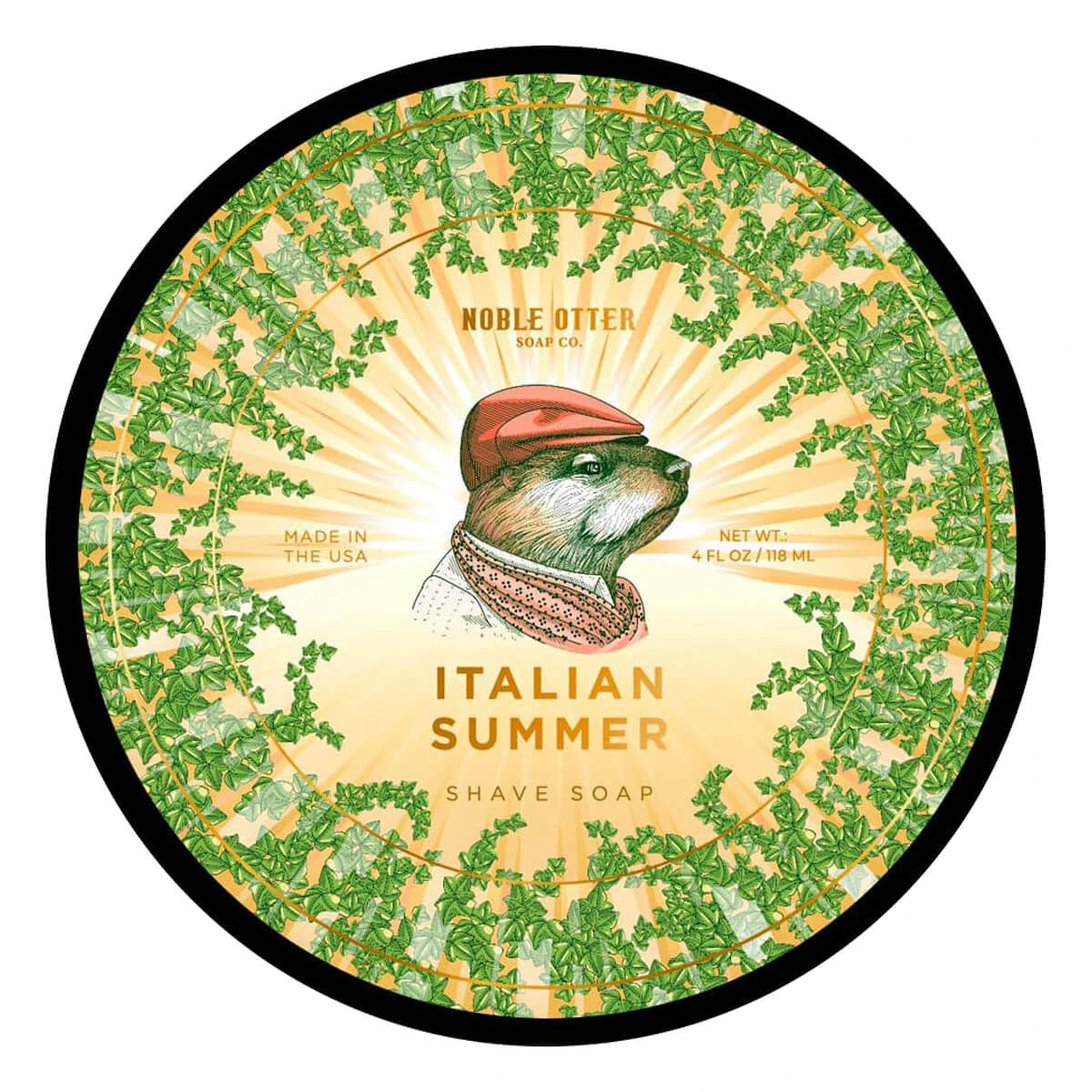 Noble Otter Barbersæbe  Italian Summer  118 Ml