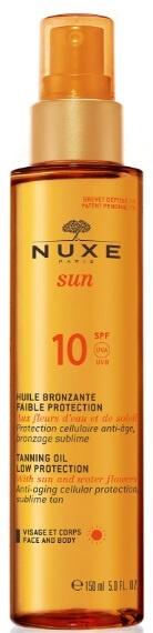 Nuxe Sun Tanning Oil Spf 10  150ml