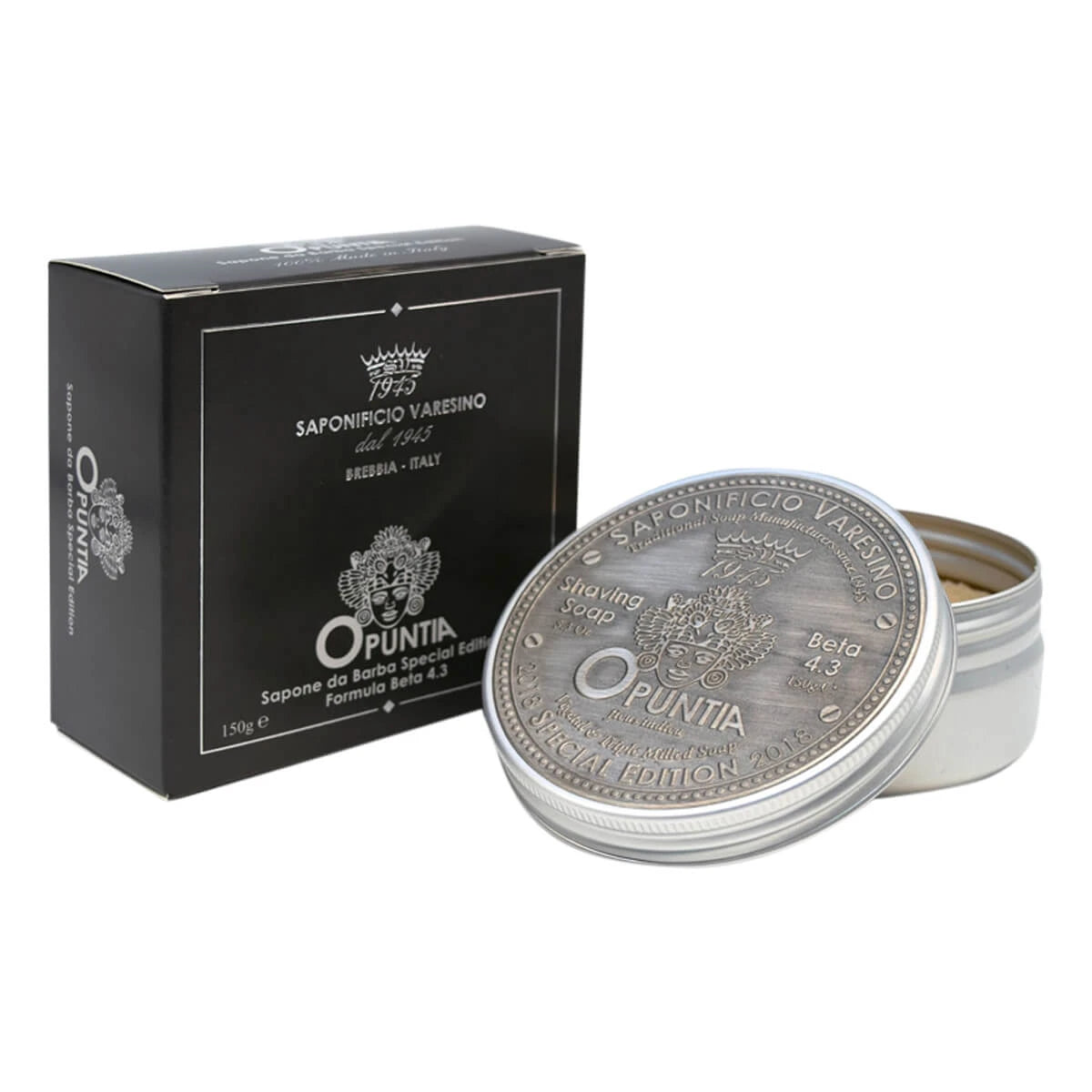 Saponificio Varesino Barbersæbe  Opuntia  150 Gr