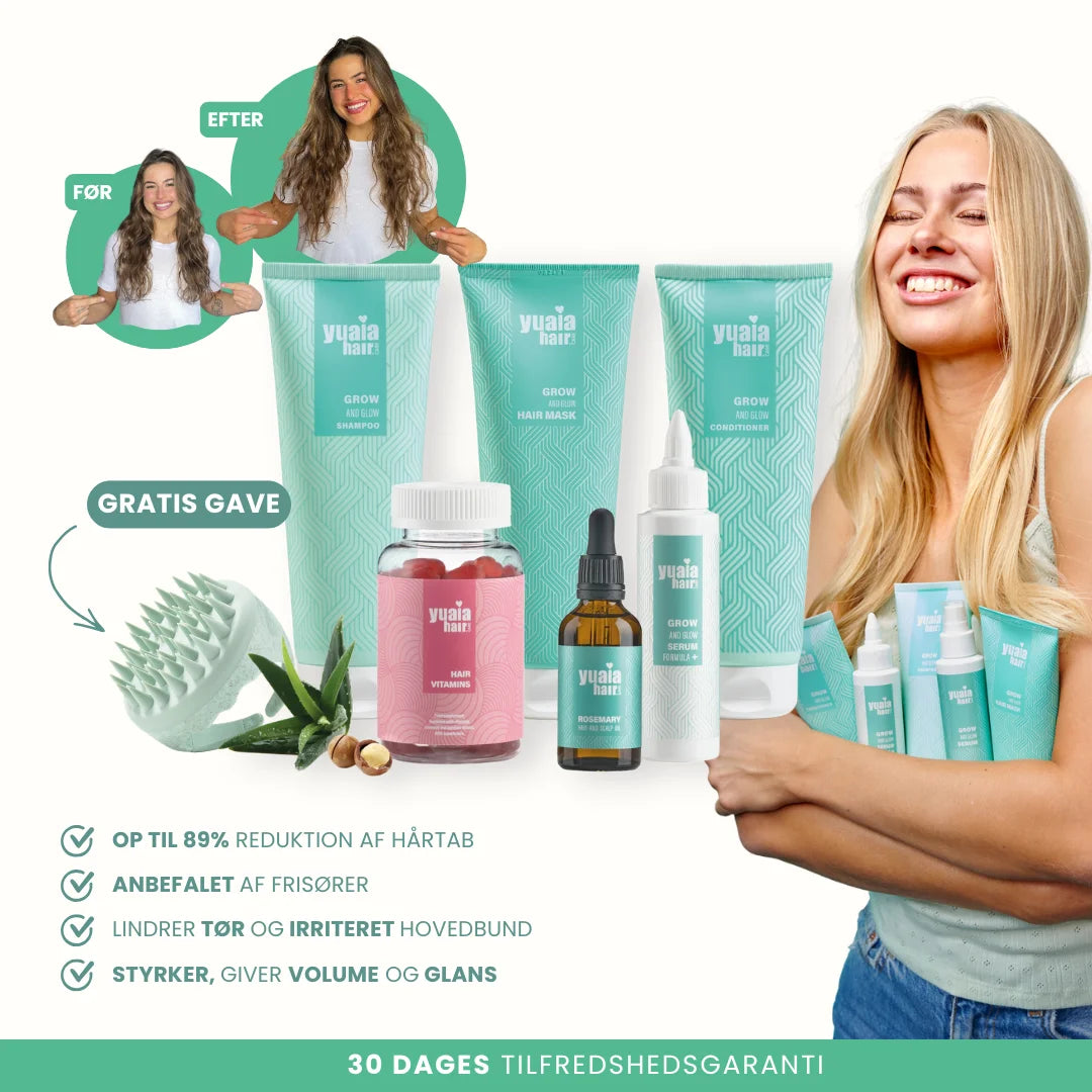 Hair Growth Journey Sæt   Premium Hair Growth Set