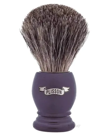 Plisson 1808 Barberkost  Russian Grey Badger   Pearl Brown  Essentiel  Str  12