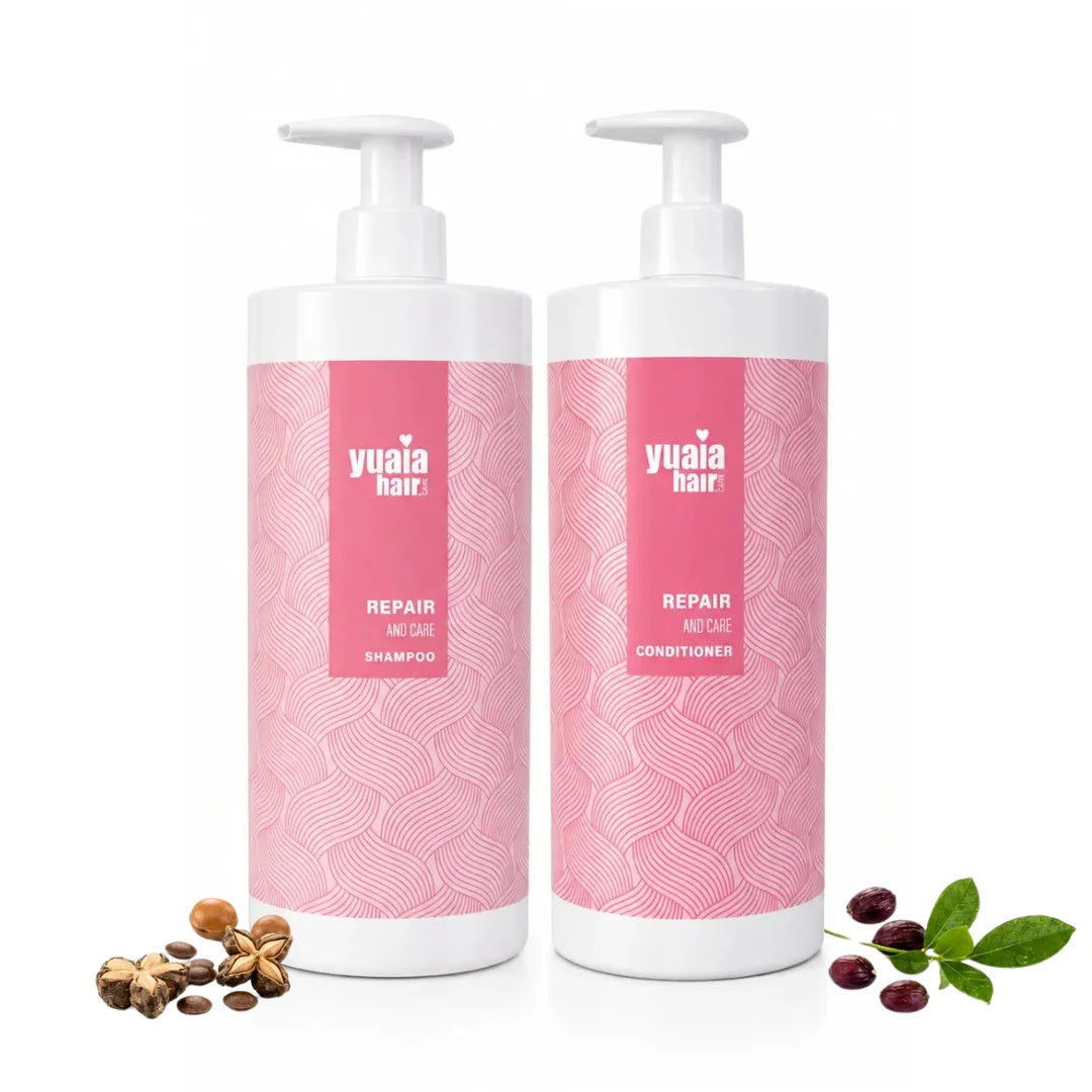 Repair And Care Shampoo Og Conditioner 1000 Ml Sulfatfri Silikonefri
