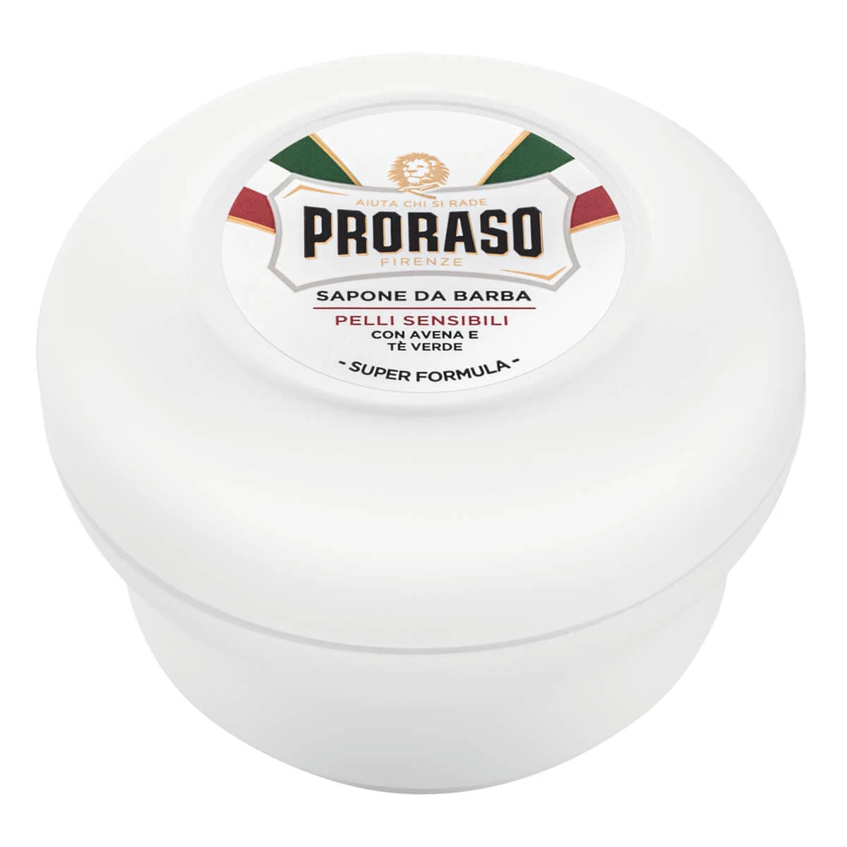 Proraso Barbersæbe I Skål   Sensitive  Grøn Te   Havre  150 Ml
