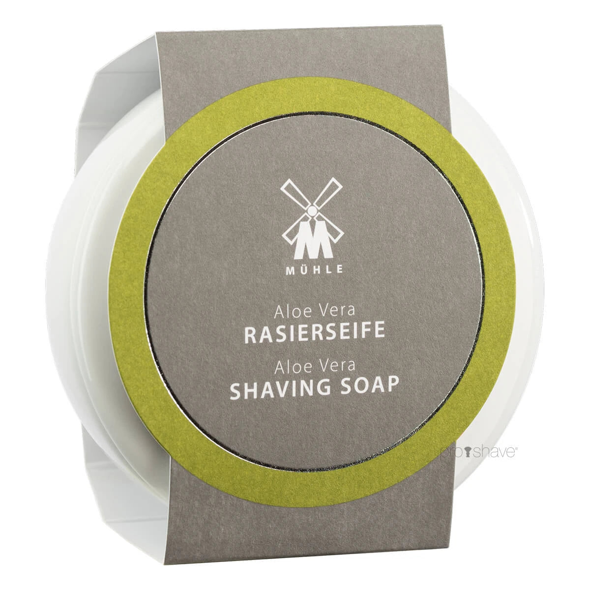 M? Hle Shaving Barbersæbe I Porcelænsskål  Aloe Vera  65 Gr