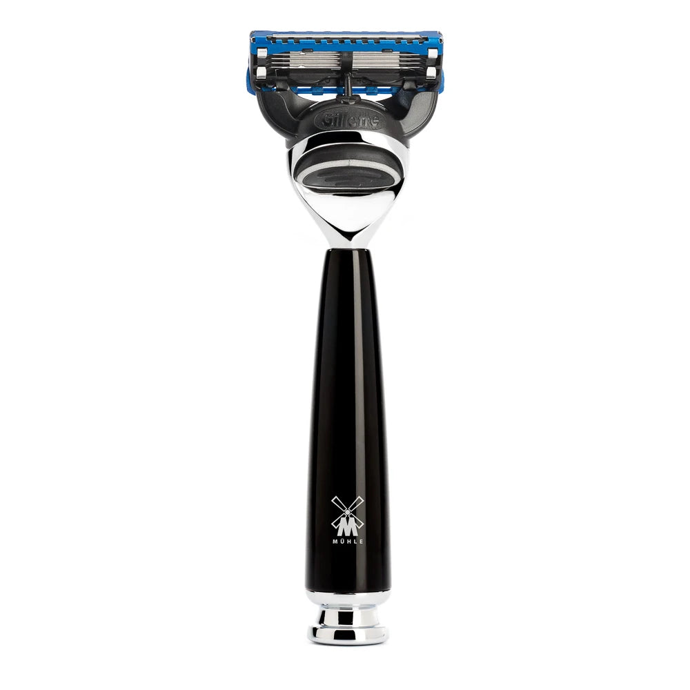 M? Hle Shaving Gillette Fusion Skraber  Rytmo  Sort Kunstharpiks