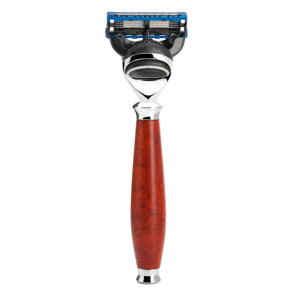 M? Hle Shaving Gillette Fusion Skraber  Purist  Briar Træ