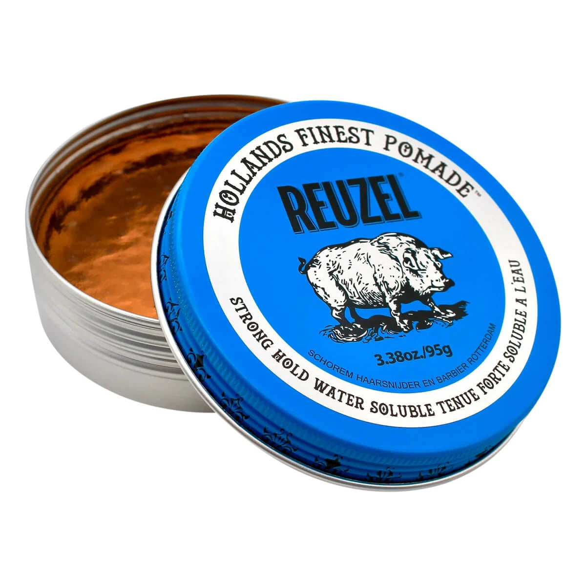 Reuzel Blue Water Soluble Pomade   Strong Hold  95 G