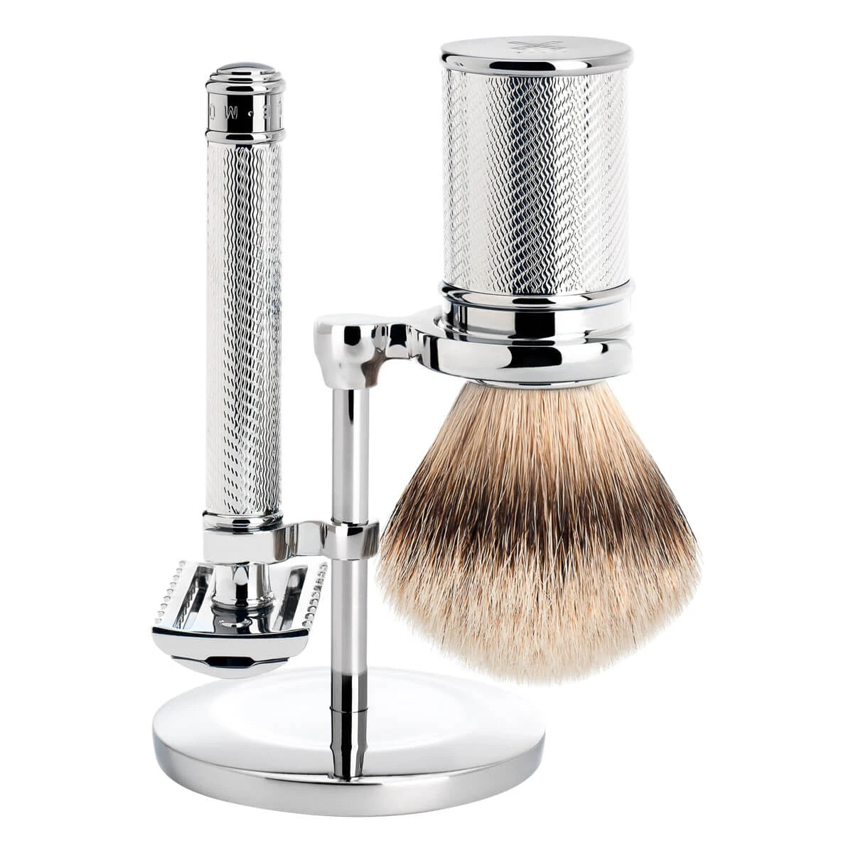 M? Hle Shaving Barbersæt Med De Skraber  åben Kam  Barberkost Og Holder  Traditional