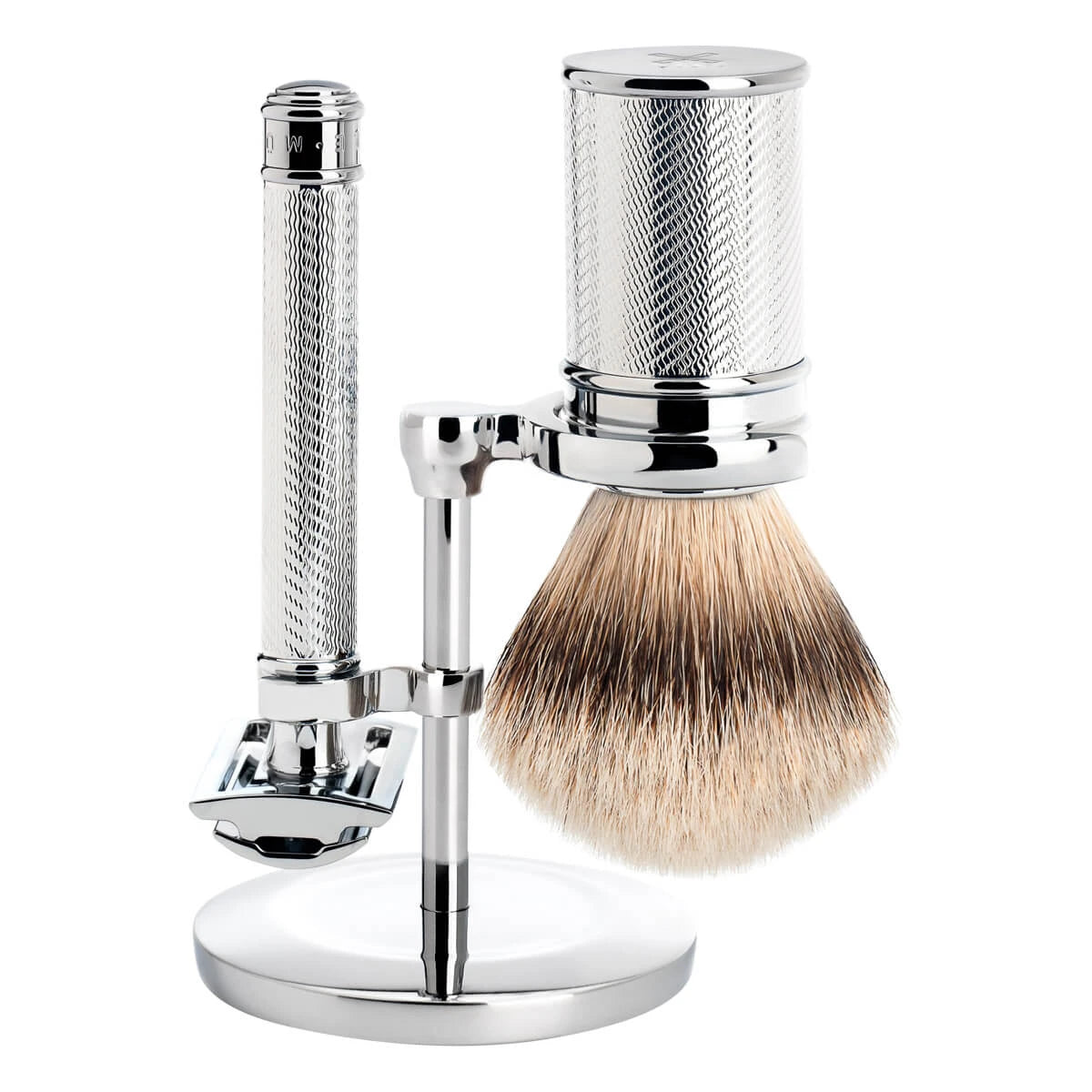 M? Hle Shaving Barbersæt Med De Skraber  Barberkost Og Holder  Traditional