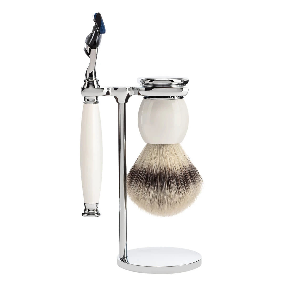 M? Hle Shaving Barbersæt Med Skraber  Barberkost Og Holder  Sophist  Porcelæn