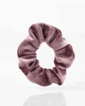 Velour Scrunchies   Rosa