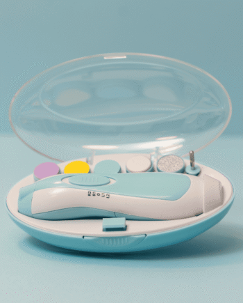 Busters Elektriske Baby Neglefil   Lyseblå