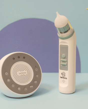 Næsesuger Og White Noise Maskine  Bundle    Hvid
