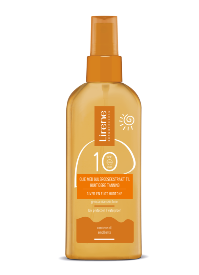 Lirene Sun Tanning Accelerator  Carotenolie  Spf10  150ml