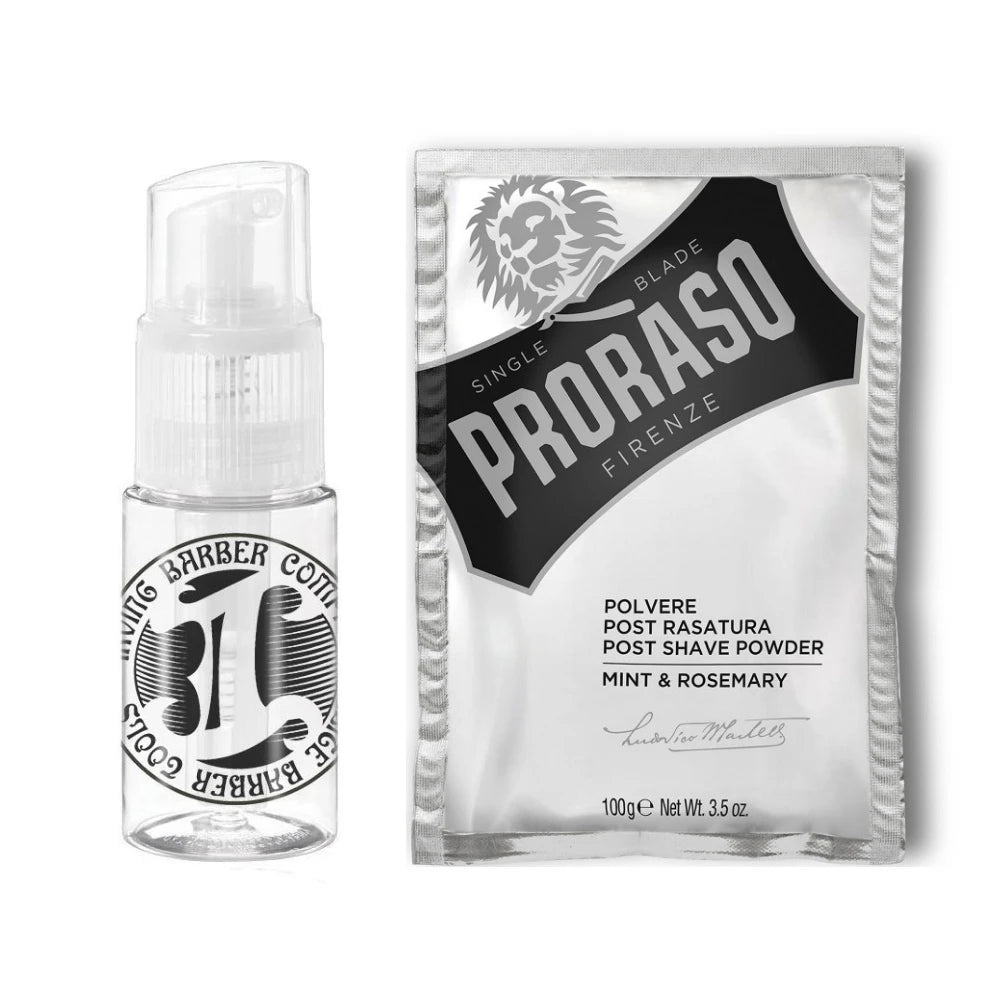 Proshave Sæt Med Talkum Og Spray