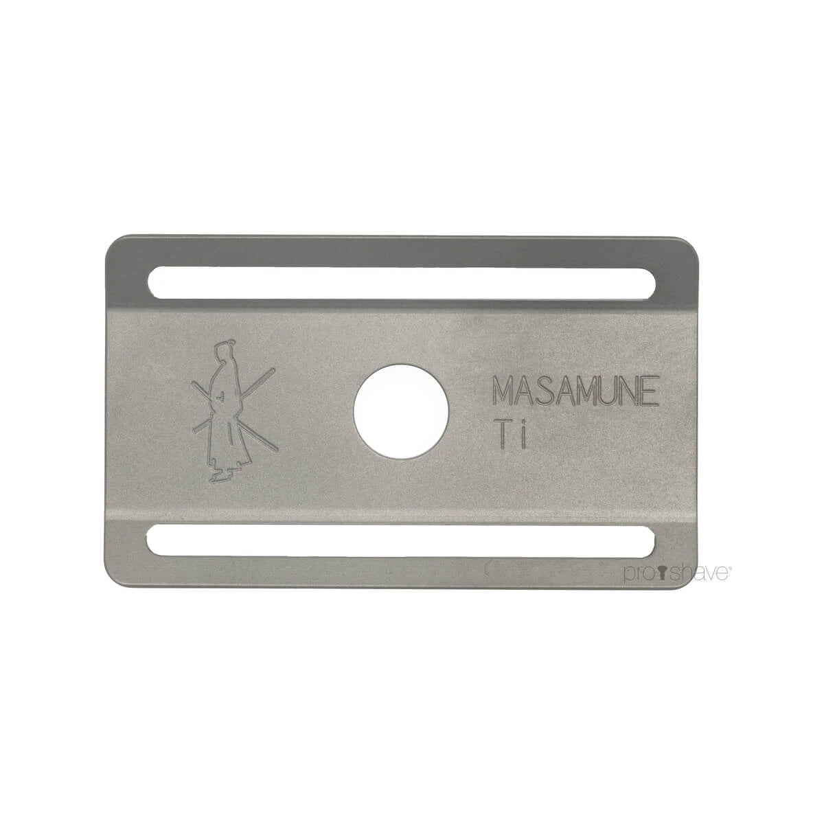 Tatara Razors Masamune Bundplade  Lukket Kam  Titanium