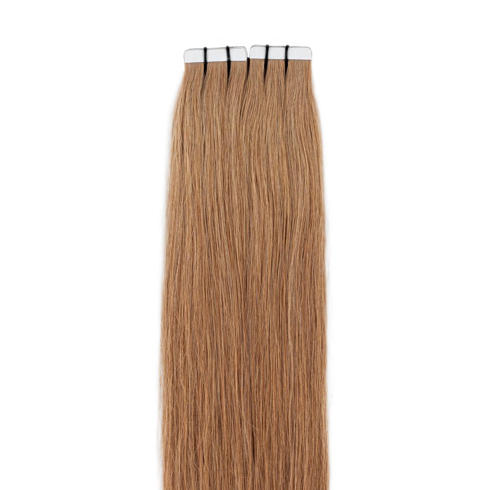 Tape Extensions   Lys Kobberbrun  7