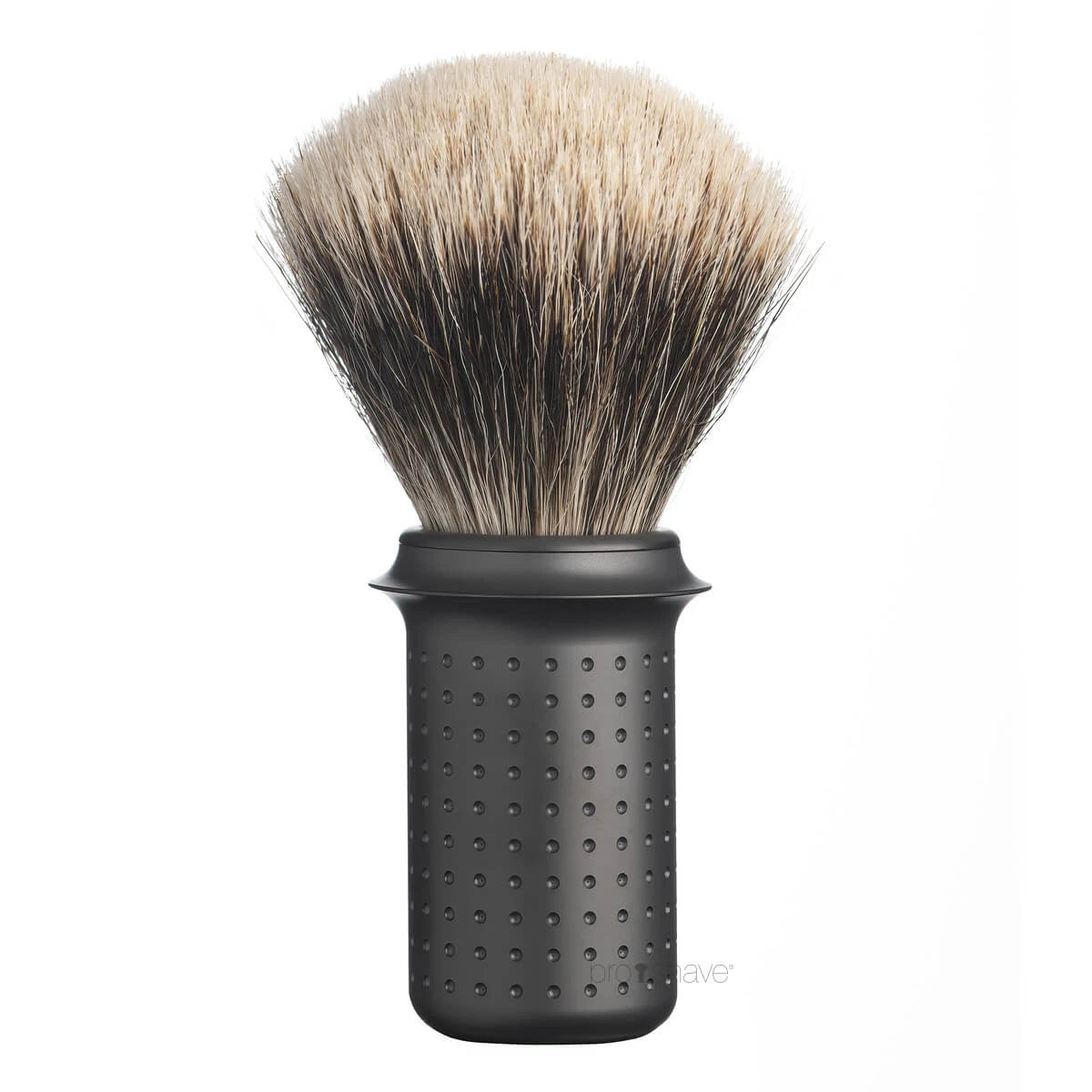 Tatara Razors Finest Badger Barberkost  Rustfrit Stål   Dark