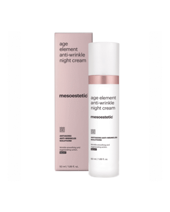 Mesoestetic Age Element Anti Wrinkle Night Cream   Anti Rynkecreme Effektiv Til Udglatning Af Rynker   50 Ml    Natcreme   Forebyggelse Af Rynker