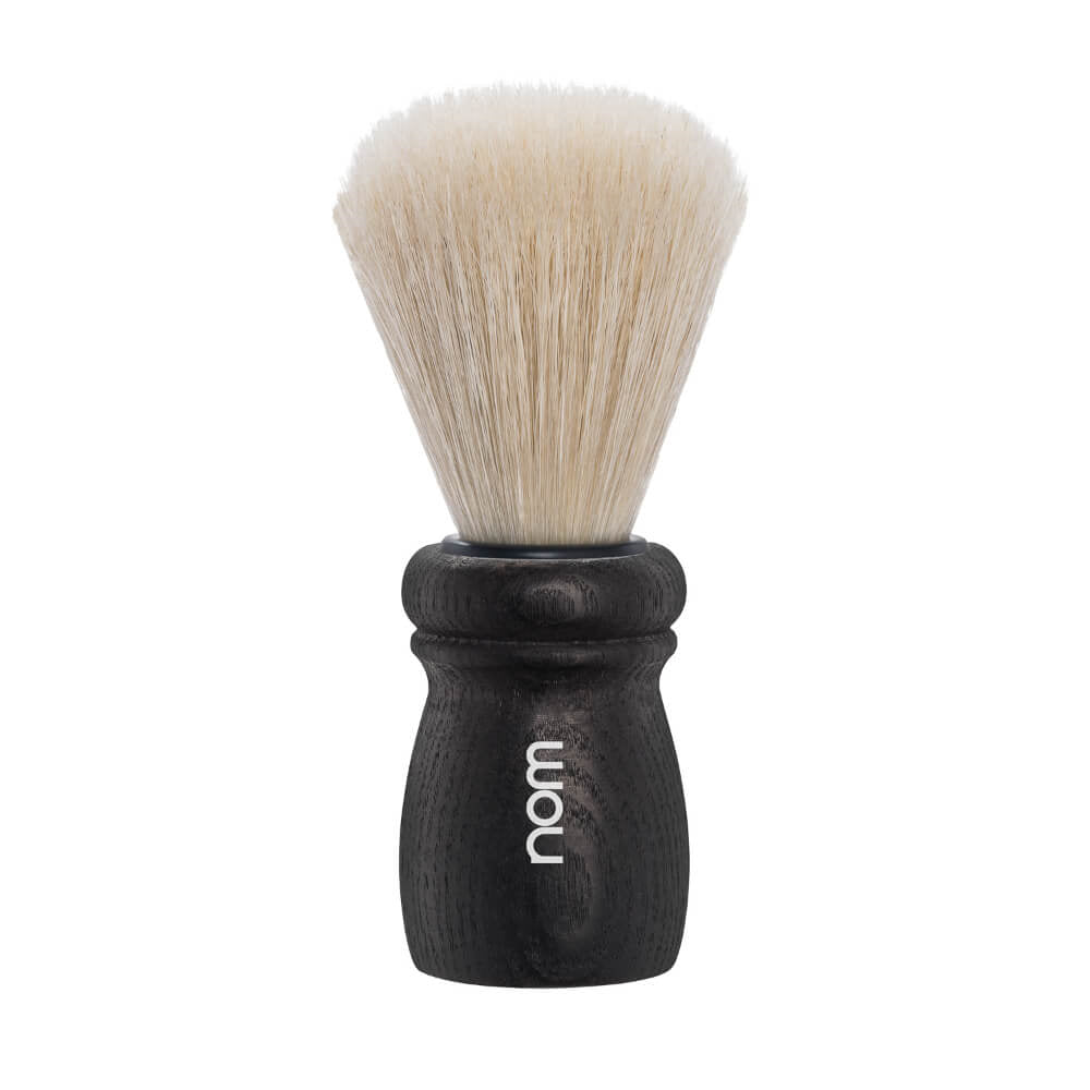 Nom Shaving Barberkost  Alfred  Natural Bristle  Black Ash