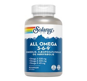 Solaray All Omega 3 6 9  90kap