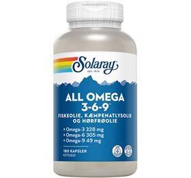Solaray All Omega 3 6 9  180kap