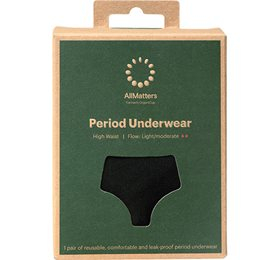 Allmatters Menstruationstrusse High Waist Underwear Light Moderate Xl