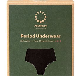 Allmatters Menstruationstrusse High Waist Underwear Moderate Heavy L