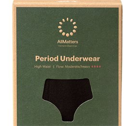Allmatters Menstruationstrusse High Waist Underwear Moderate Heavy Xxl