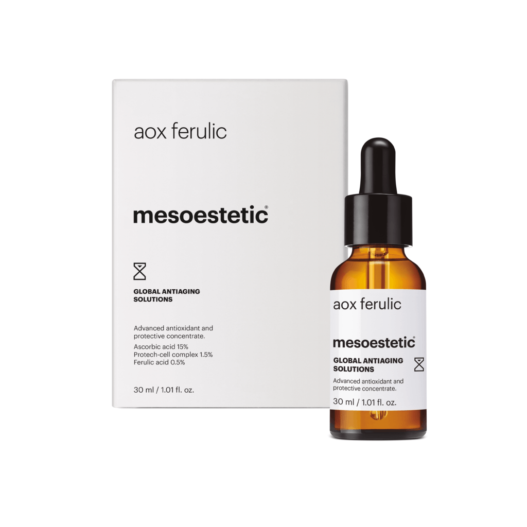 Mesoestetic Aox Ferulic Antiage Koncentreret Serum 30 Ml Effektiv Behandling Af Tegn På Aldring Bedste Antiage Produkter