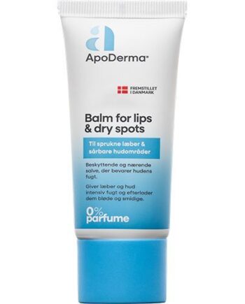 Apoderma Balm For Lips   Dry Spots  30ml