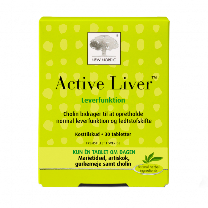 New Nordic Active Liver 30 Tabletter