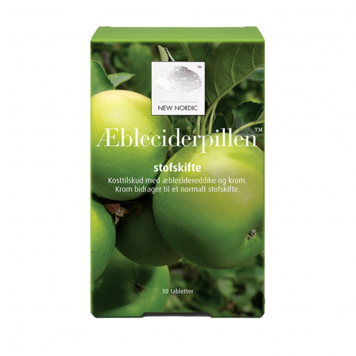 New Nordic æbleciderpillen  Bull  30 Tabl
