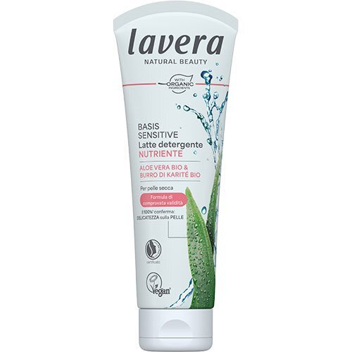 Lavera Basis Sensitive Cleansing Milk Nourishing  125ml