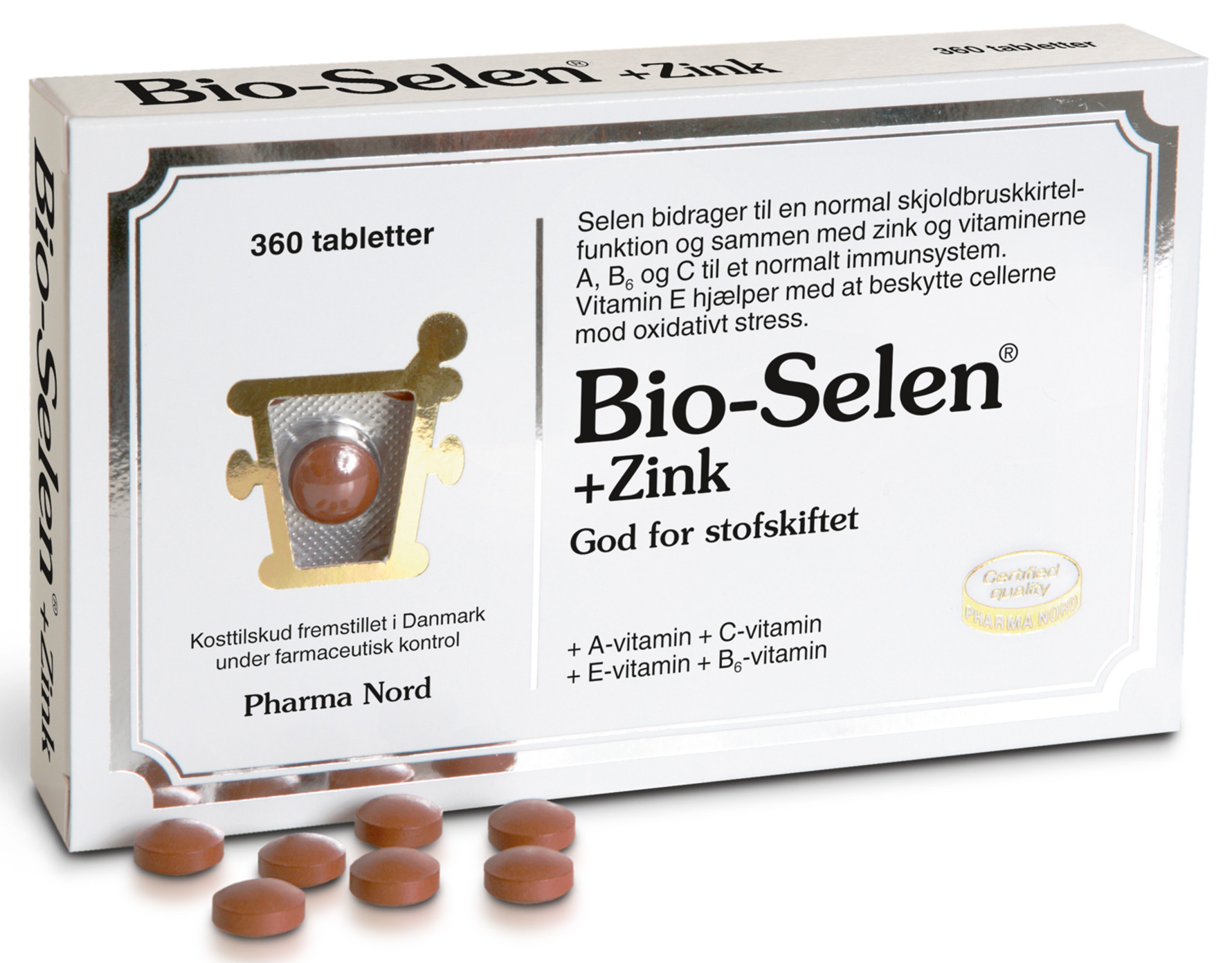 Pharma Nord Bio Selen   Zink 360 Tabl